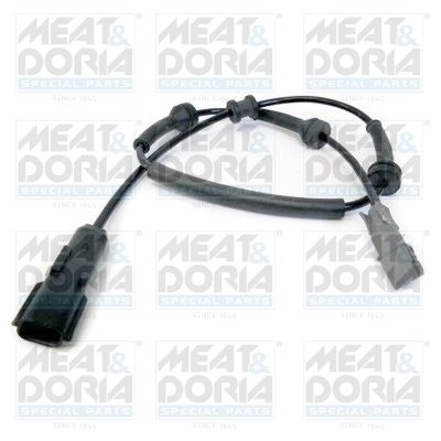 Czujnik, prędkość obrotowa koła MEAT & DORIA 90584