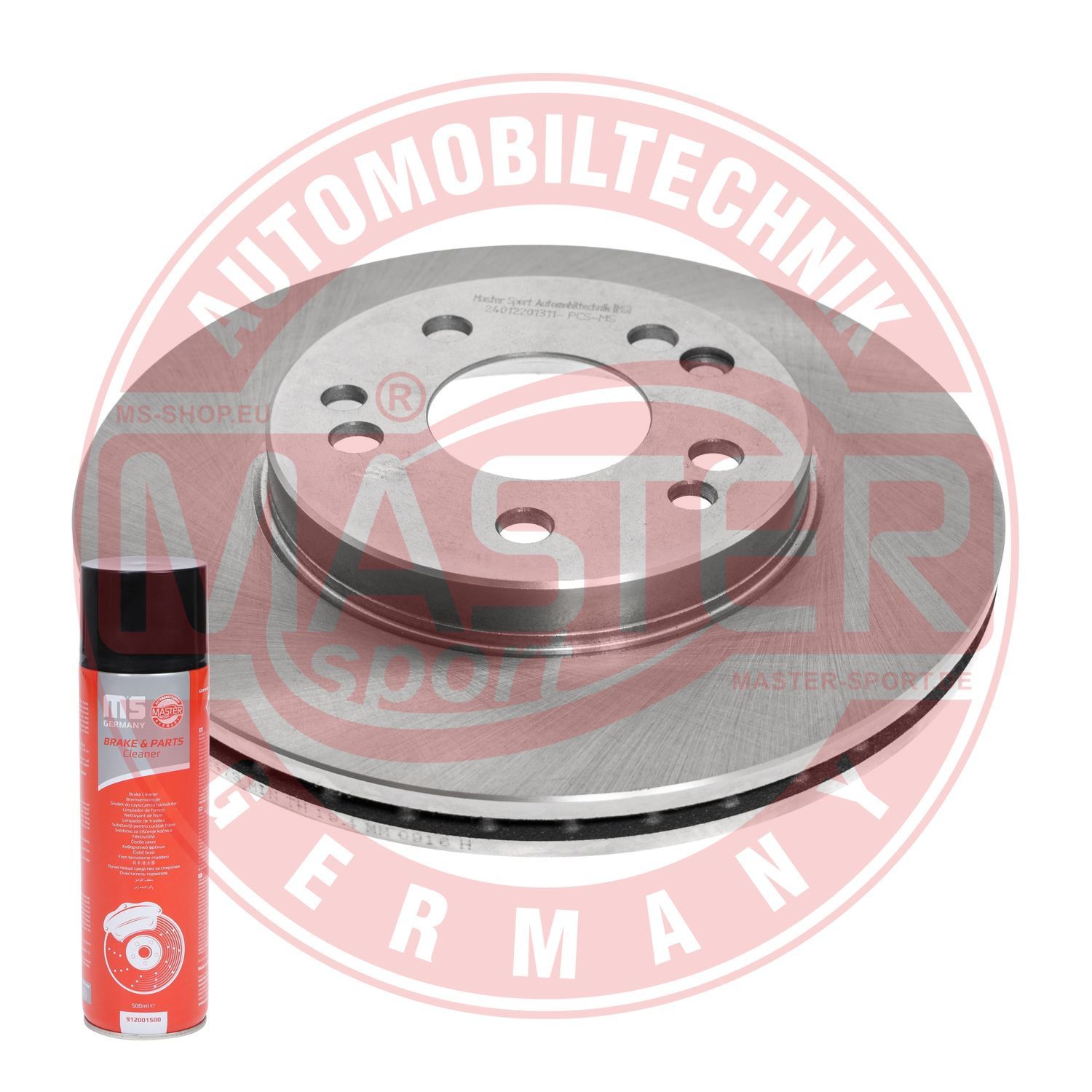 Tarcza hamulcowa MASTER-SPORT GERMANY 24012201311-PCS-MSP