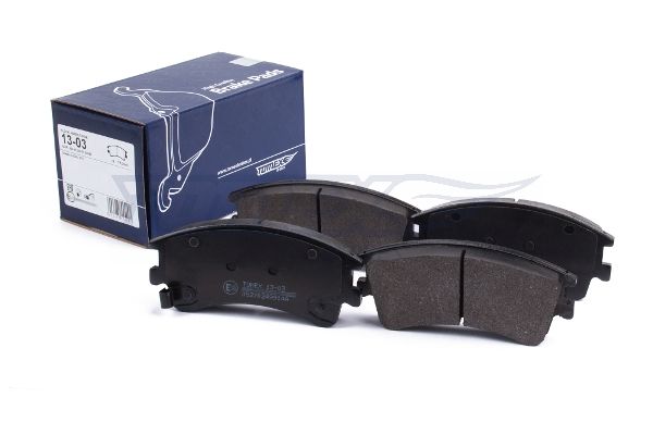 Levně Sada brzdových destiček, kotoučová brzda TOMEX Brakes 13-03