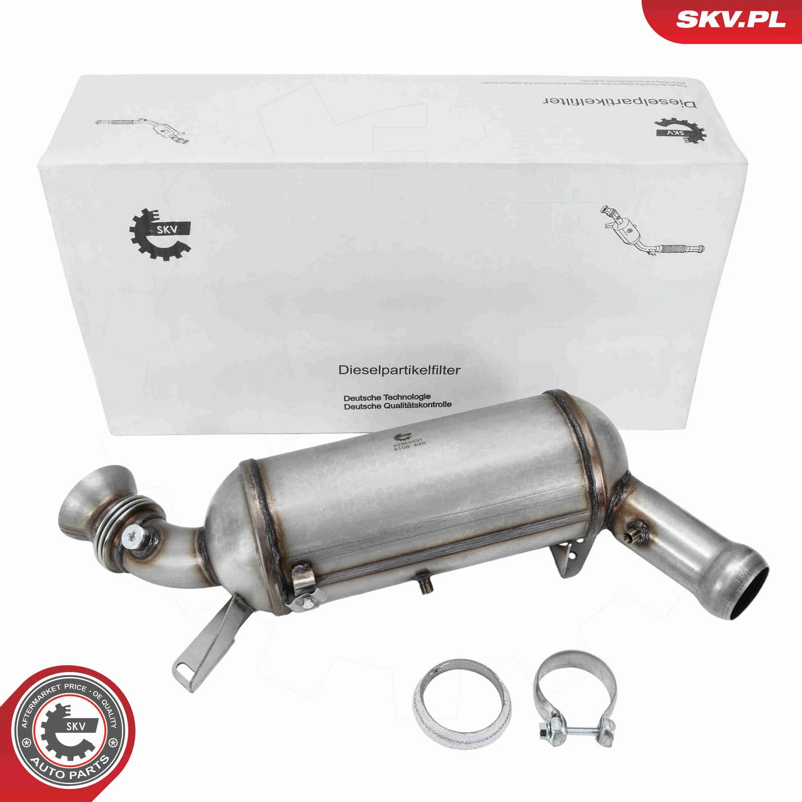 Tahma-/partikelfilter,väljalaskesüst.