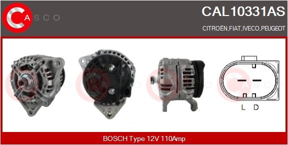 Levně generátor CASCO CAL10331AS