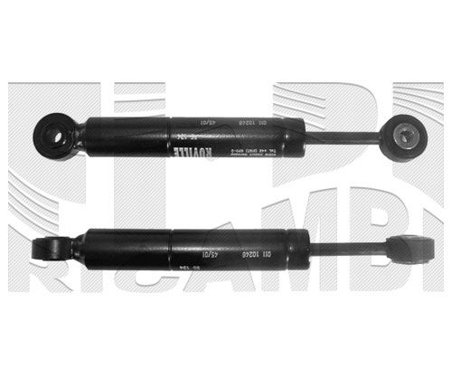 Tłumik drgań, pasek wieloklinowy CALIBER 57869