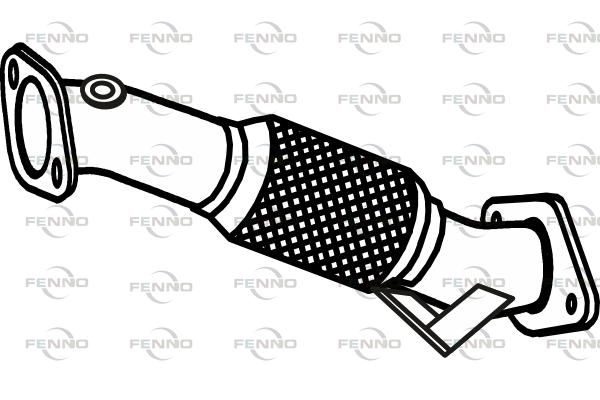 Rura wydechowa FENNO P31072