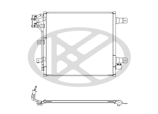 Condensator, climatizare KOYORAD CD331209