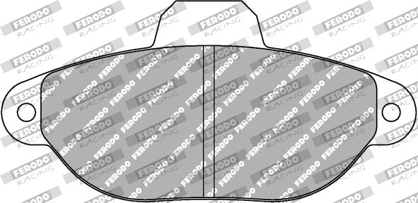 Zestaw klocków hamulcowych, hamulce tarczowe FERODO RACING FCP925H