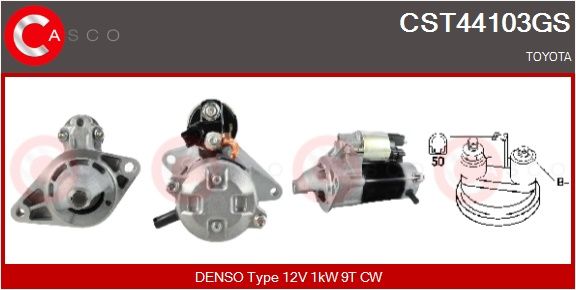 Levně Startér CASCO CST44103GS