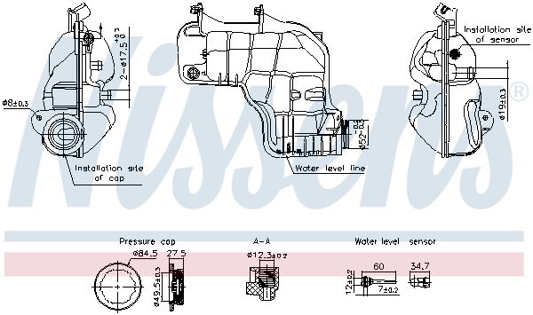 Vase d'expansion, liquide de refroidissement