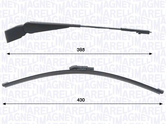 Set stergatoare, curatare parbriz MAGNETI MARELLI 000723180465