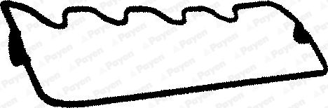 Uszczelka, pokrywa głowicy cylindrów PAYEN JN607