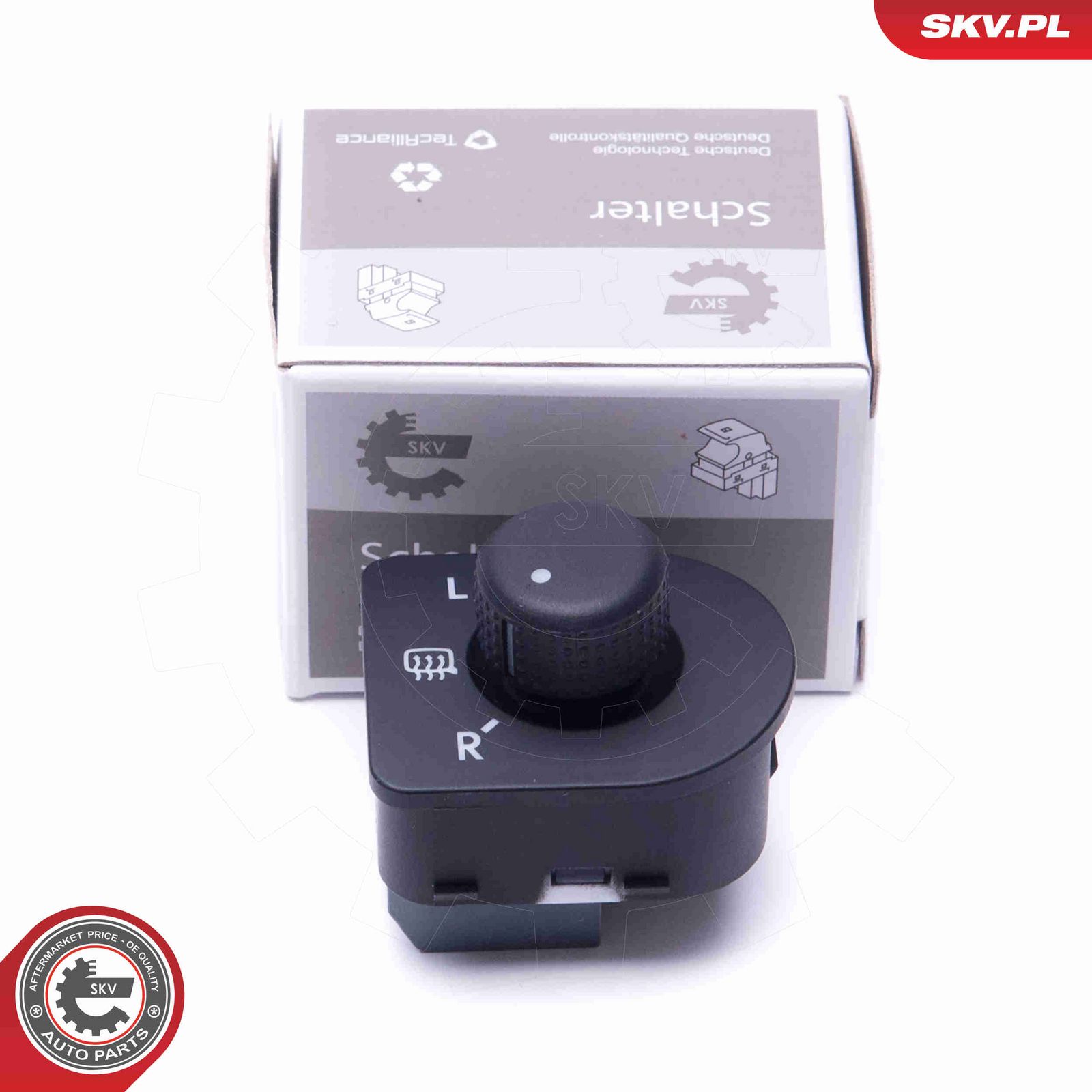 Переключатель, механизм регулировки наружного зеркала