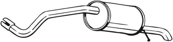 Tłumik końcowy BOSAL 220-005