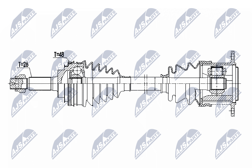 Приводной вал