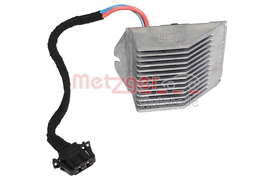 Regulator, wentylator nawiewu do wnętrza pojazdu METZGER AUTOTEILE 0917731