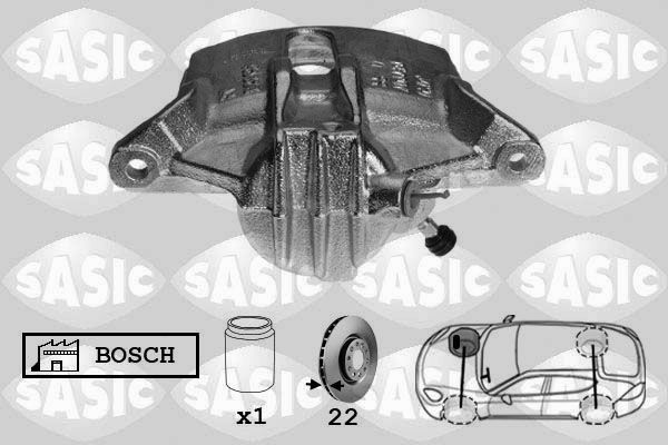 Zacisk hamulca SASIC 6500023