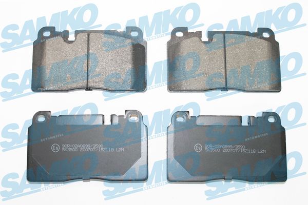 Sada brzdových destiček, kotoučová brzda SAMKO 5SP2118