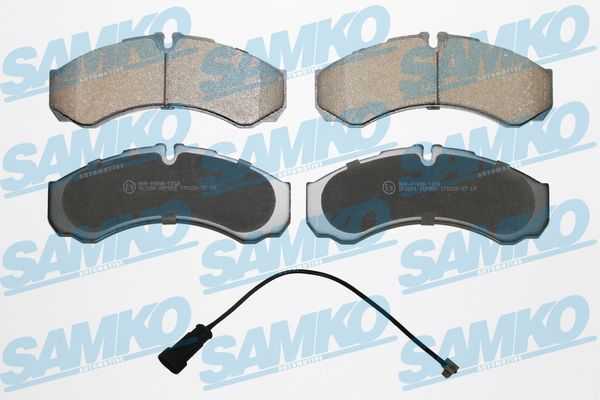 Sada brzdových destiček, kotoučová brzda SAMKO 5SP955A