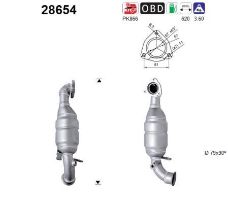 Katalizator AS 28654