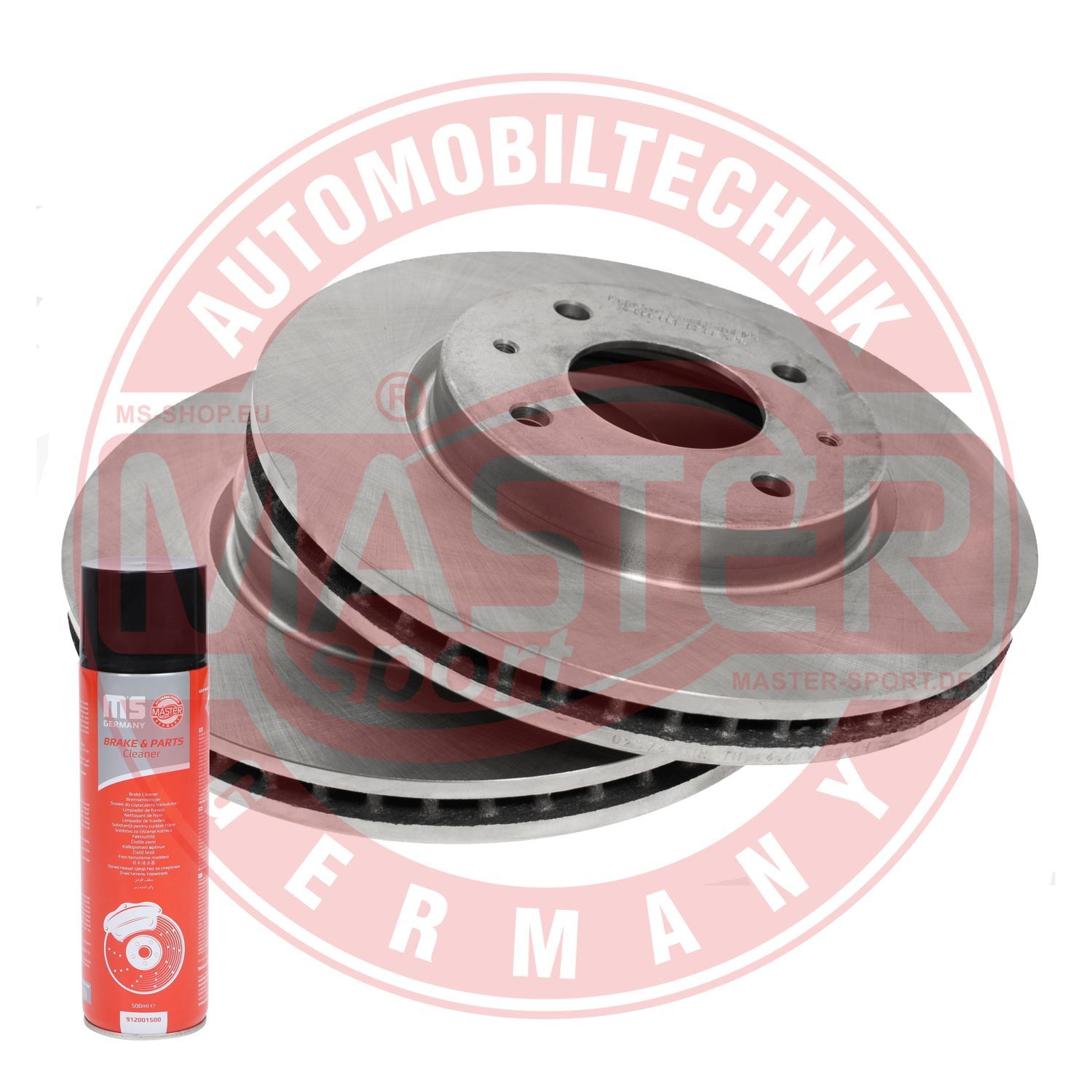 Tarcza hamulcowa MASTER-SPORT GERMANY 24012601311-SET-MSP
