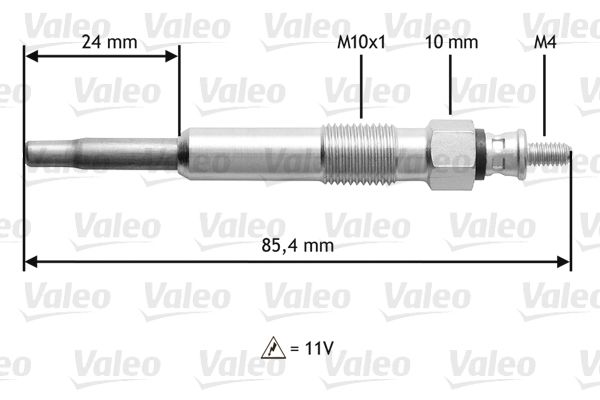 żeraviaca sviečka VALEO 345105