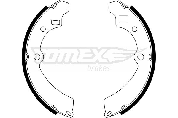 Levně Sada brzdových čelistí TOMEX Brakes 23-32