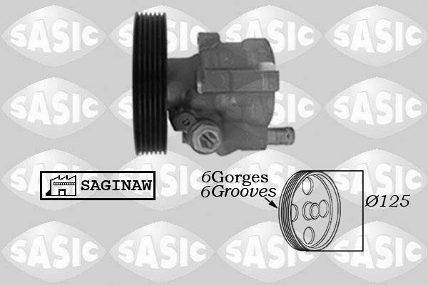 Pompa hydrauliczna, układ kierowniczy SASIC 7074012