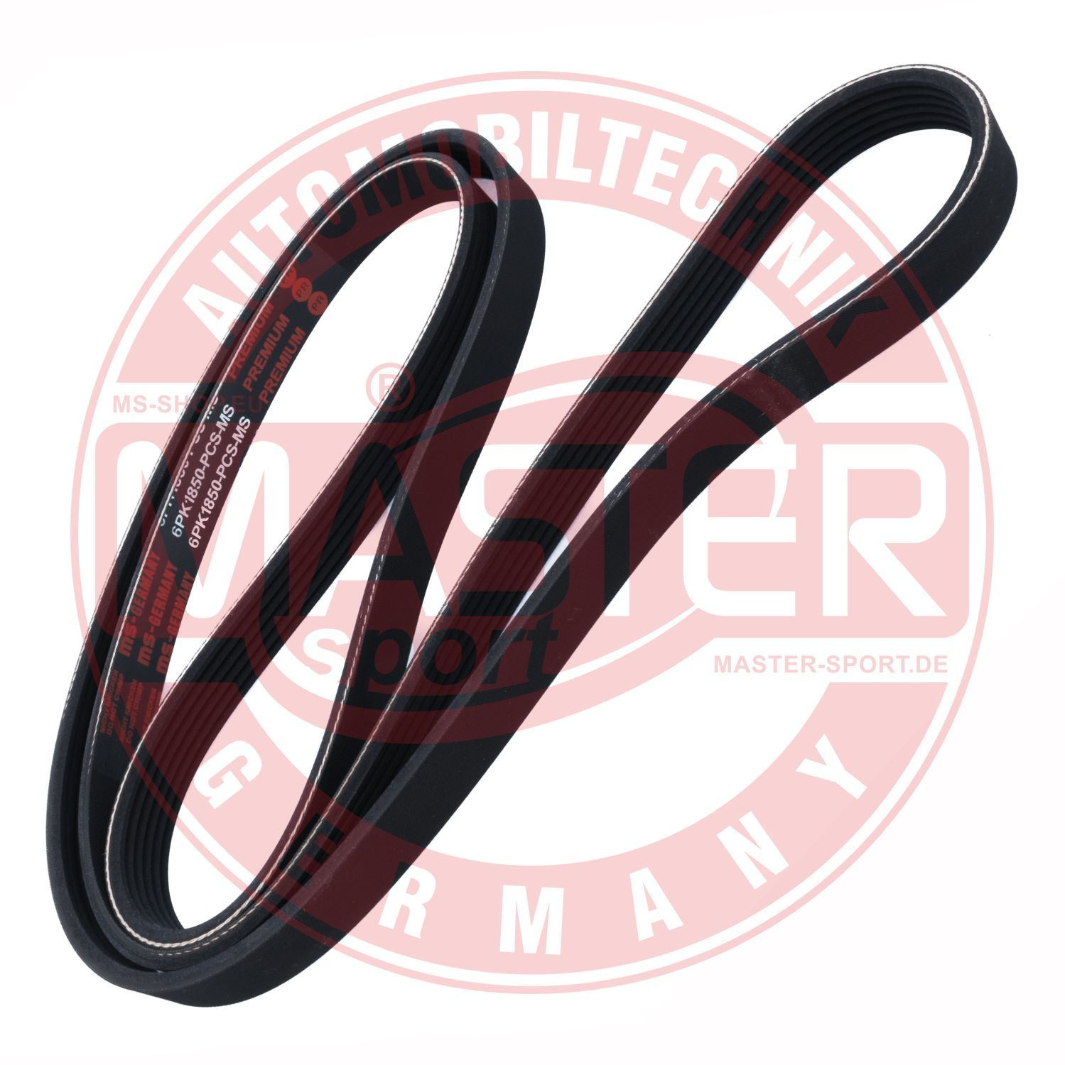 Pasek klinowy wielorowkowy MASTER-SPORT GERMANY 6PK1850-PCS-MS