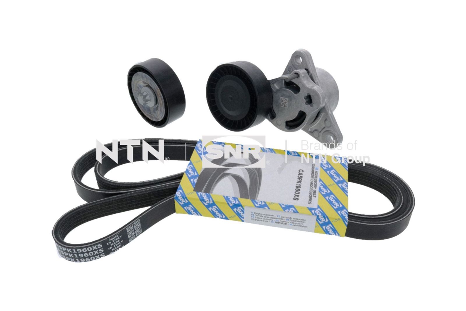 Set curea transmisie cu caneluri SNR KA851.10