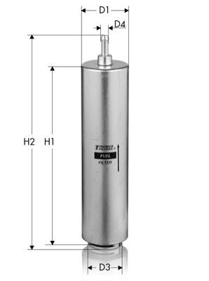 Filtr paliwa TECNECO FILTERS GS5001
