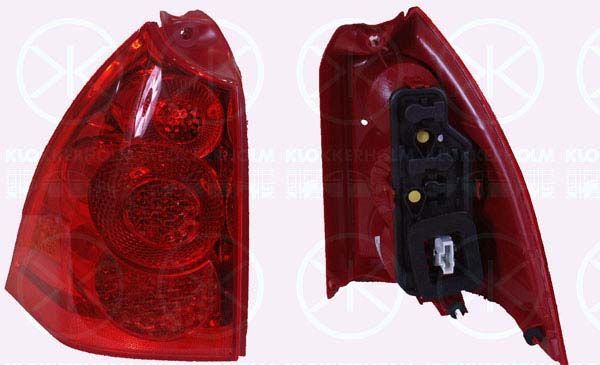 Lampa tylna zespolona KLOKKERHOLM 55140707A1