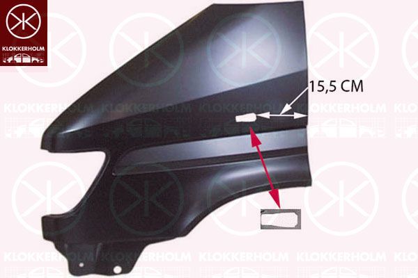 Błotnik KLOKKERHOLM 3546312