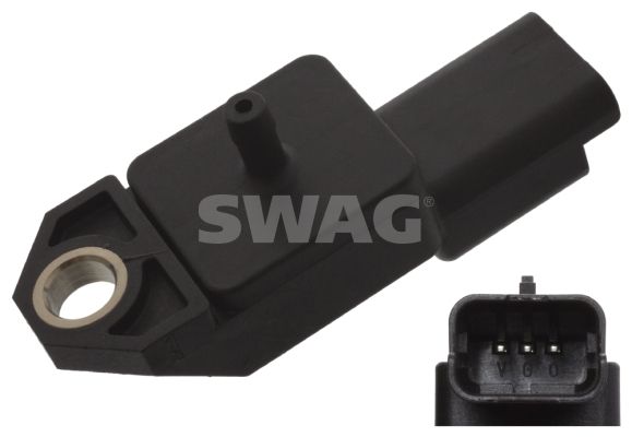 Czujnik, ciśnienie w kolektorze dolotowym SWAG 62 94 5935