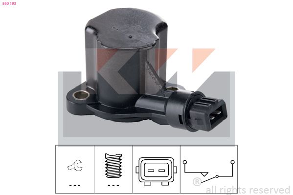 Spínač, světlo zpátečky KW 560 193