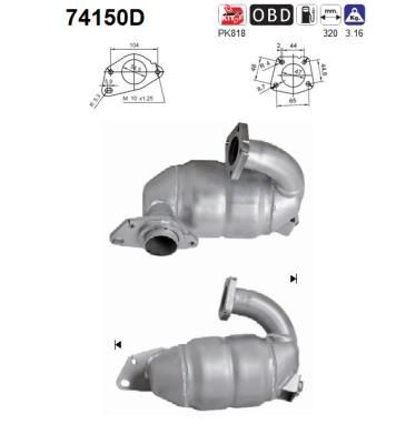 Katalizator AS 74150D