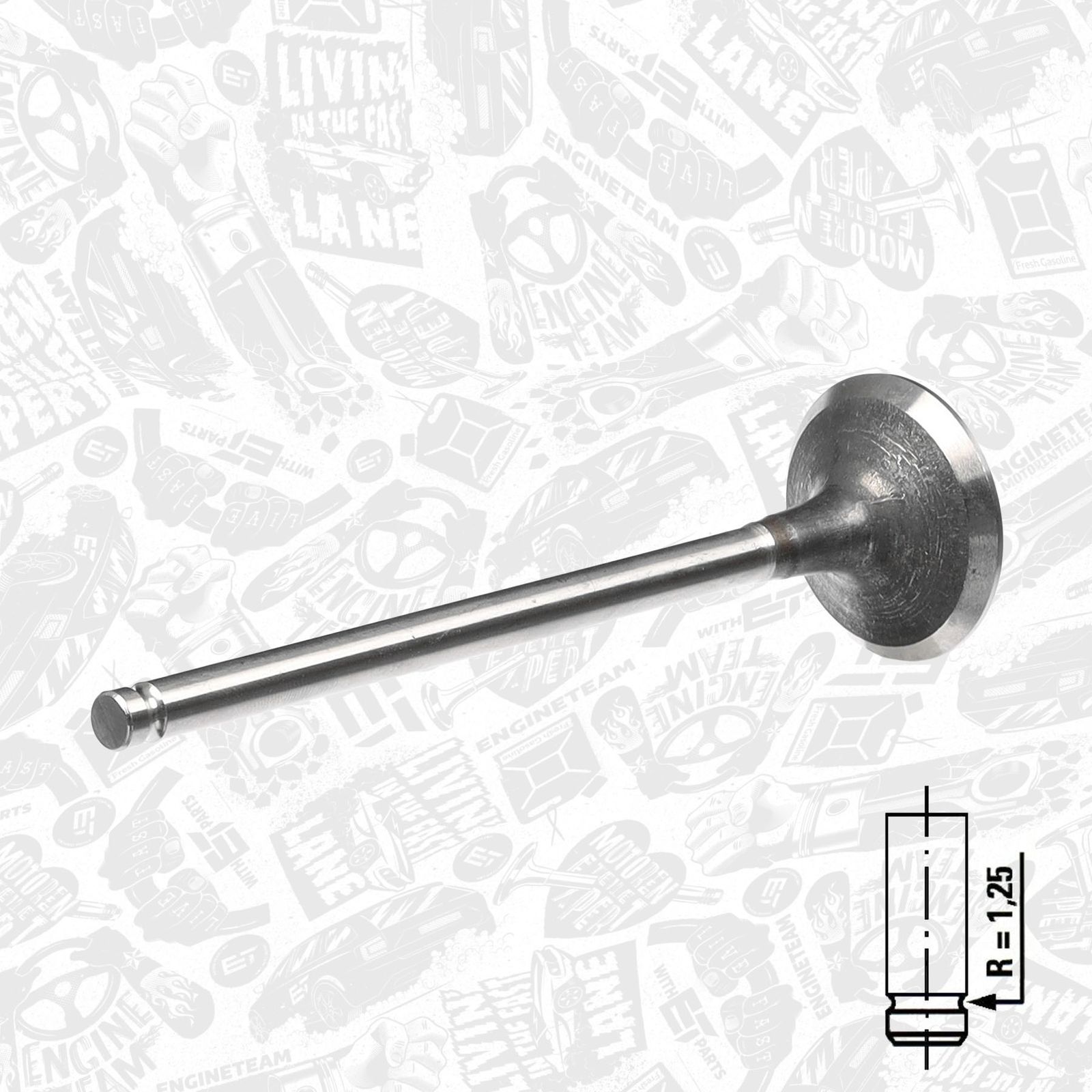 Supapa evacuare ET ENGINETEAM VE0030