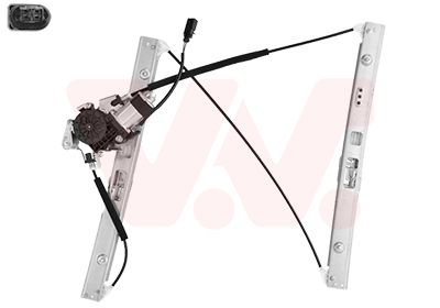 Mecanism actionare geam VAN WEZEL 0646262
