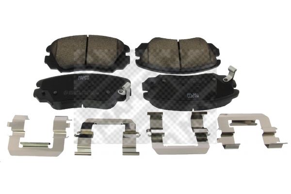 Zestaw klocków hamulcowych, hamulce tarczowe MAPCO 6858HPS