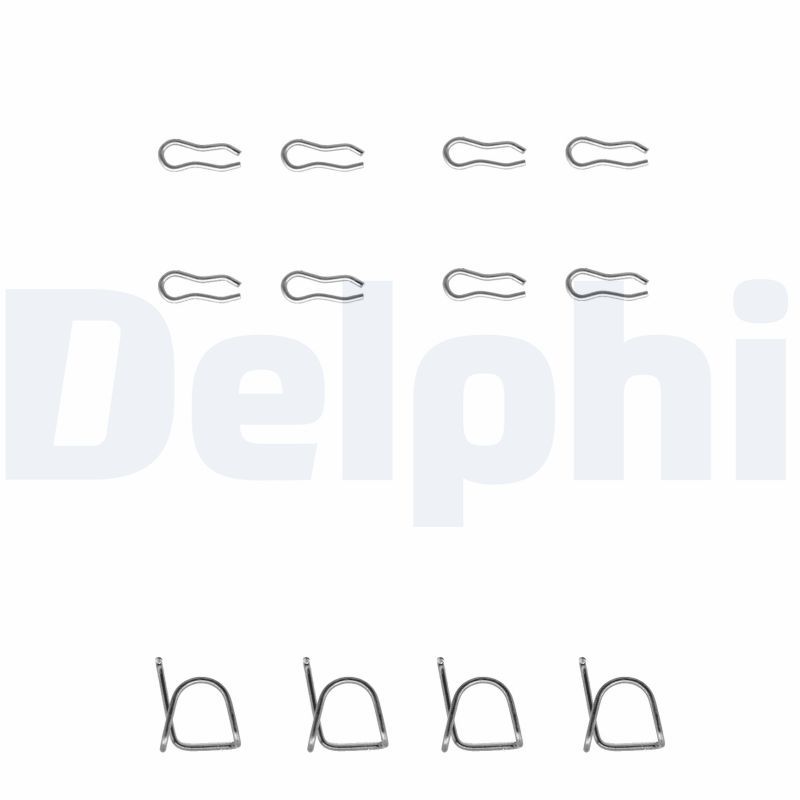 Zestaw akcesoriów, klocki hamulcowe DELPHI LX0020