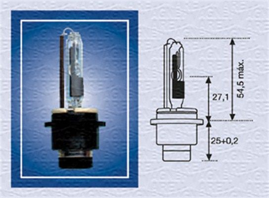 Zarovka, dalkovy svetlomet MAGNETI MARELLI 002542100000