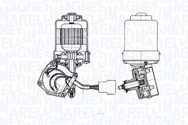 motor stergator MAGNETI MARELLI 064355601010