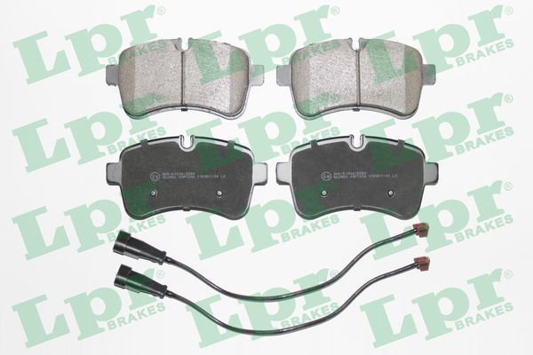 Zestaw klocków hamulcowych, hamulce tarczowe LPR 05P1296A