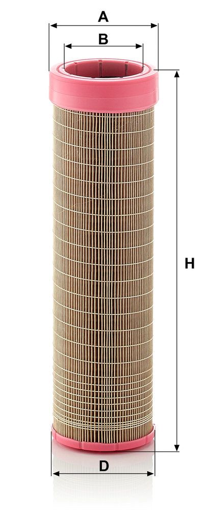 Levně Filtr - sekundární vzduch MANN-FILTER CF 14 145/2