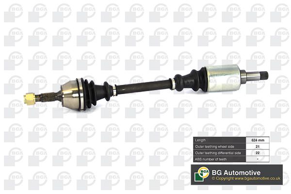 Wał napędowy BGA DS1400L