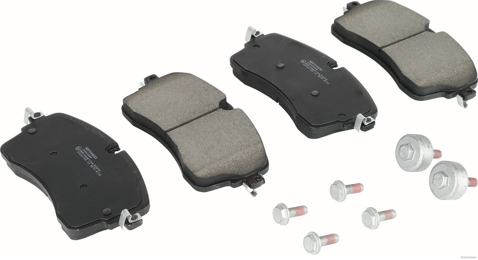 set placute frana,frana disc HERTH+BUSS JAKOPARTS J3600849