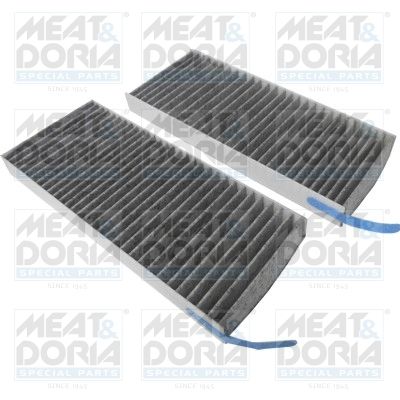 Filtr, wentylacja przestrzeni pasażerskiej MEAT & DORIA 17526K-X2