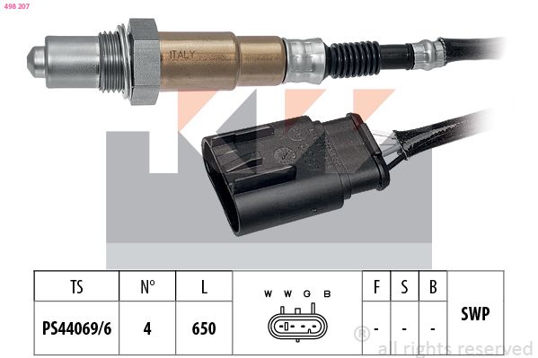 Levně Lambda sonda KW 498 207
