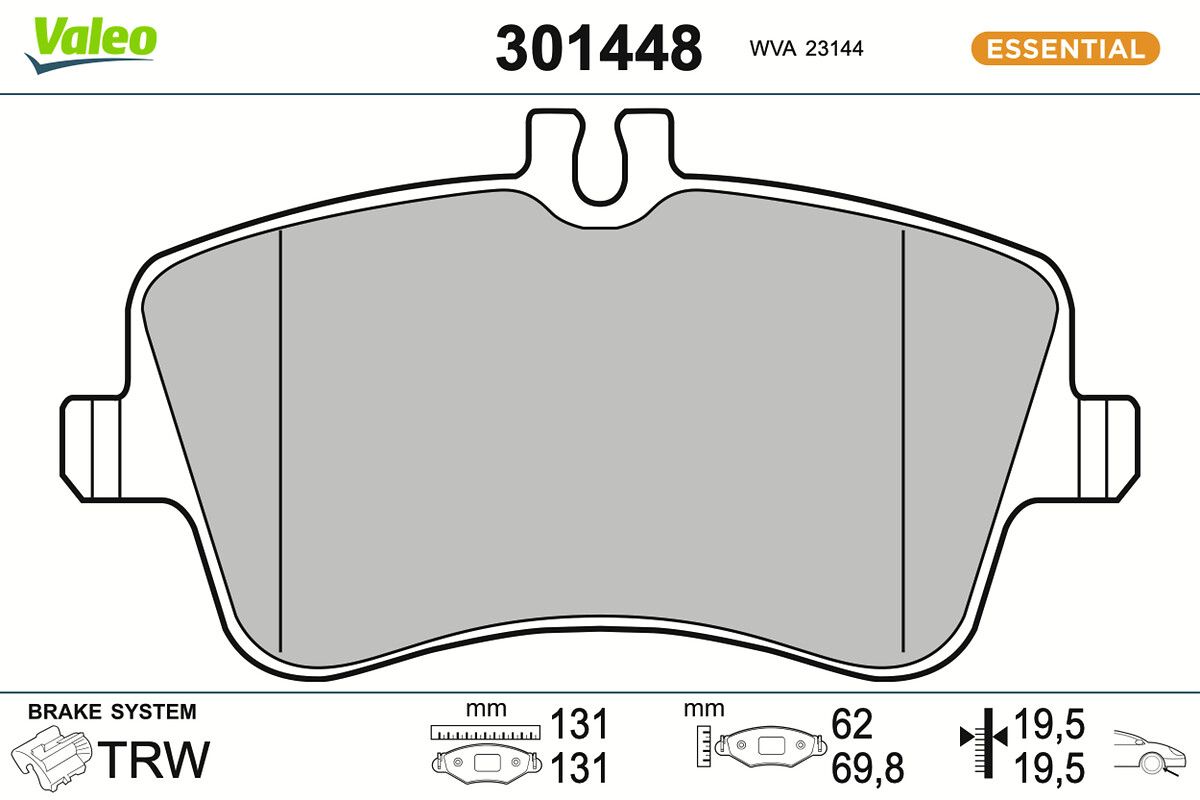 Piduriklotsi komplekt,ketaspidur