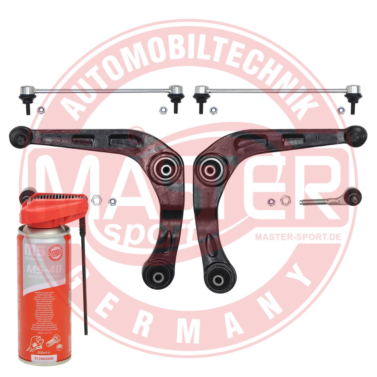 E-shop Sada ramien nápravy zavesenia kolies MASTER-SPORT GERMANY 36802-SET-MSP