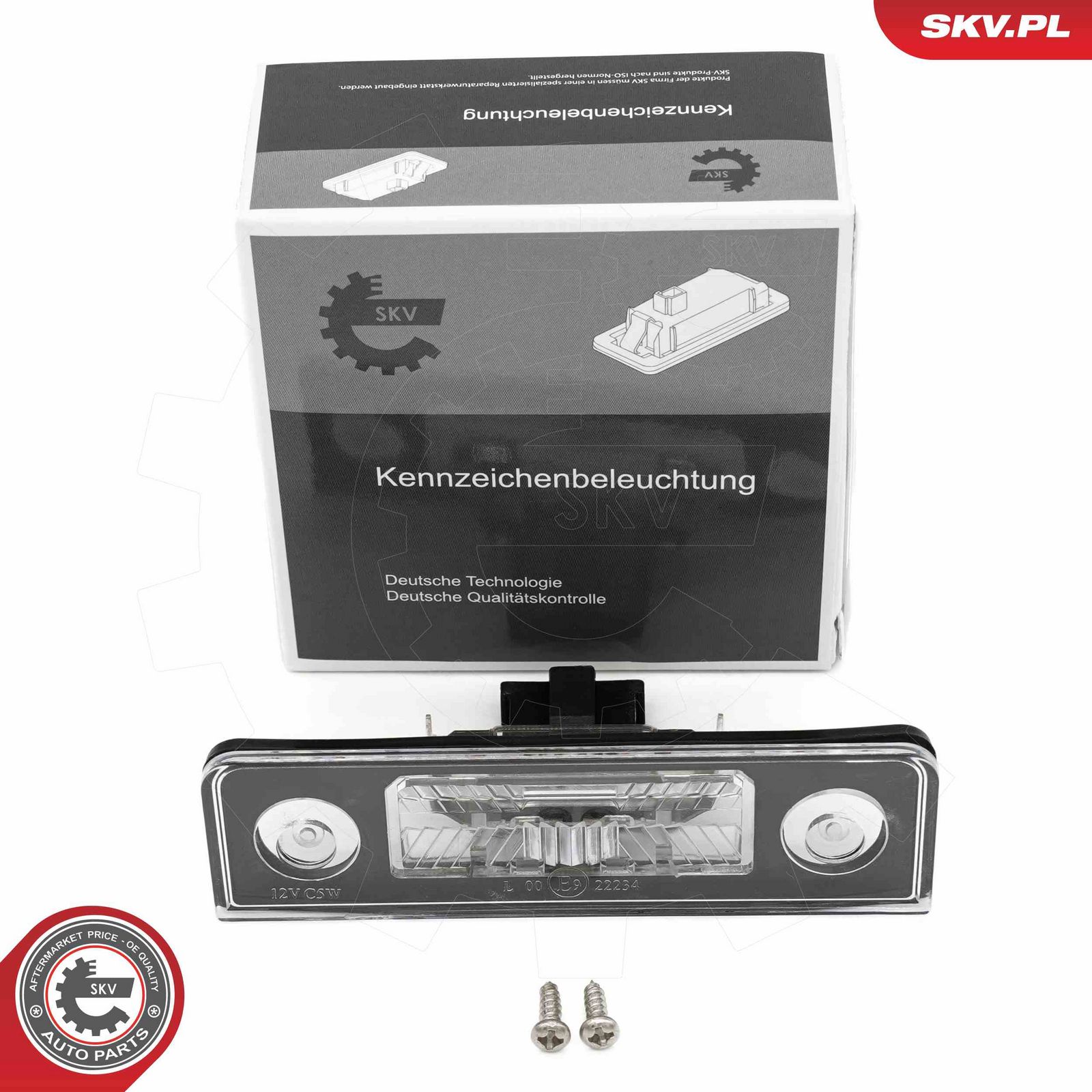 Iluminare numar de circulatie ESEN SKV 72SKV036
