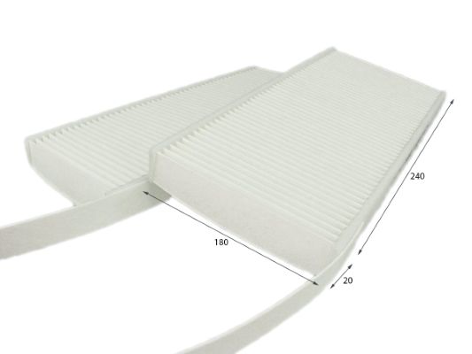 Filtru, aer habitaclu MTR 12138471