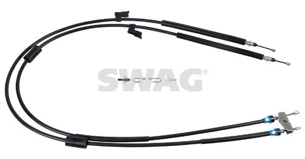 Levně Tažné lanko, parkovací brzda SWAG 50 10 1801